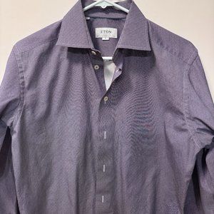Men's Eton Dress shirt-- Size medium